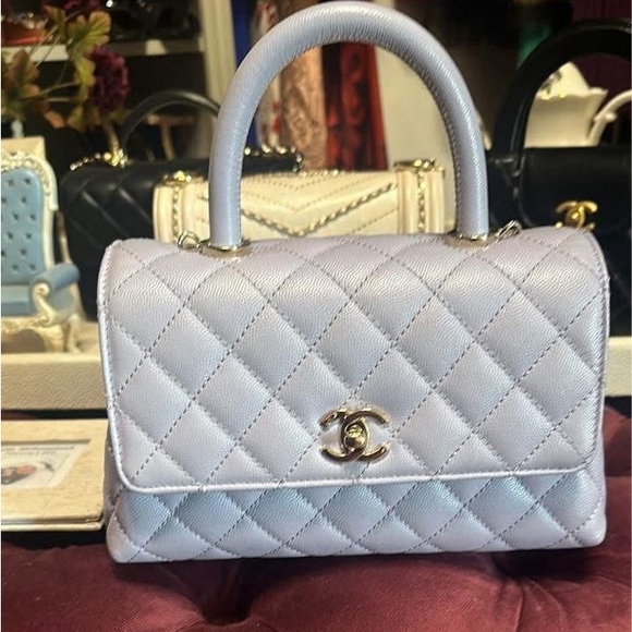 Chanel coc handle bag - Picture 4 of 13